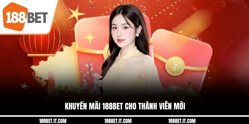 Khuyến mãi 188BET cho thành viên mới Khuyến mãi 188BET cho thành viên mới